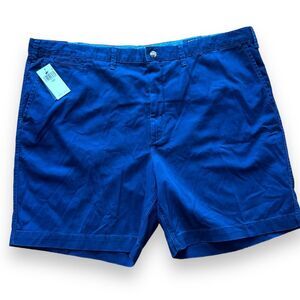 Polo Ralph Lauren Chino Shorts Classic Fit Flat Front Newport Navy Size 46 B NWT